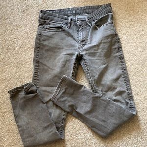 Levi 511 slim fit 31/32 gray